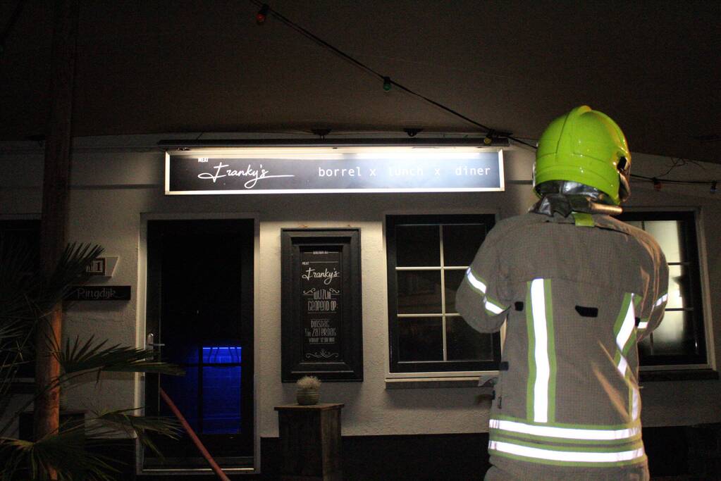 Uitslaande brand in restaurant