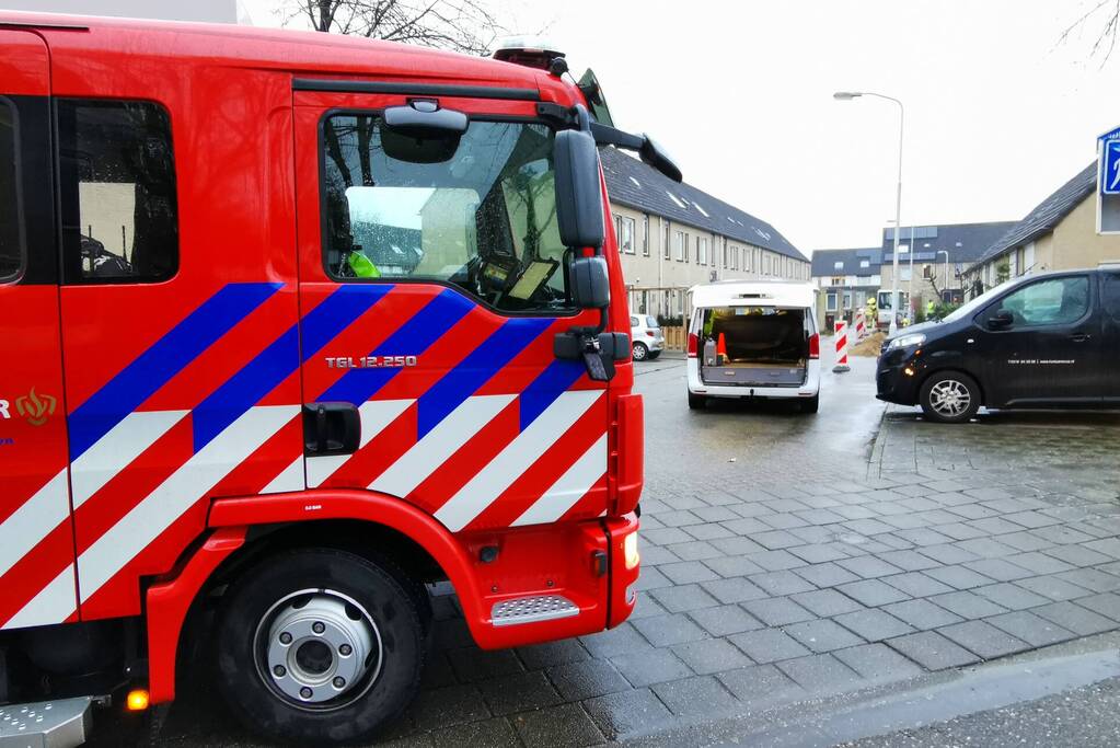 Gasleiding geraakt bij aanleggen glasvezel