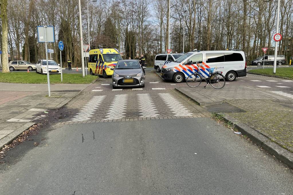 Fietser nagekeken na ongeval
