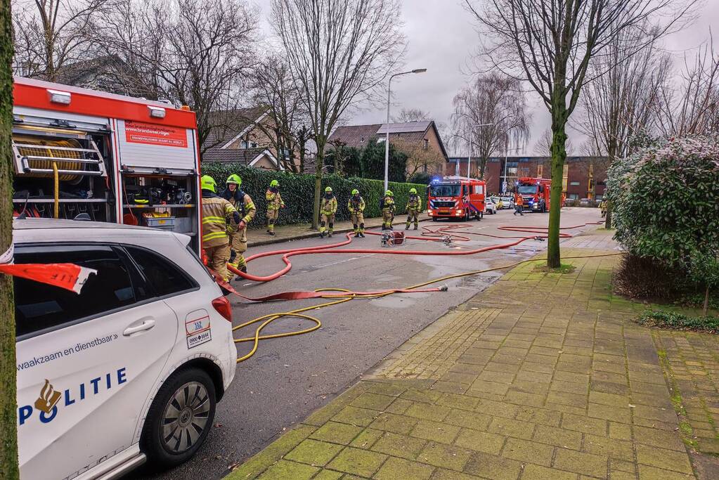 Explosiegevaar na brand in woning