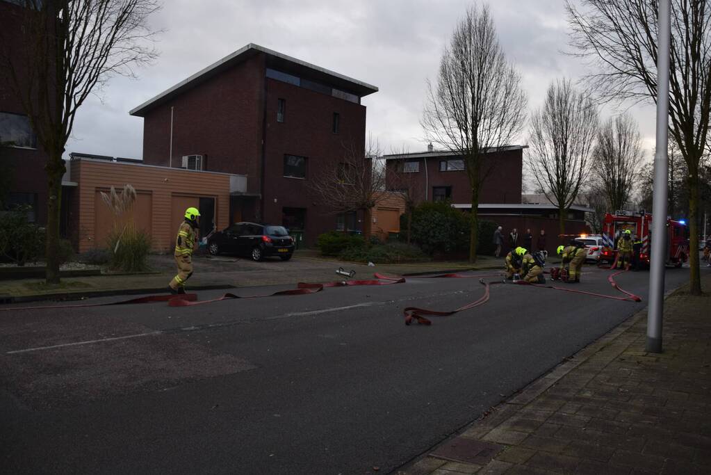 Explosiegevaar na brand in woning