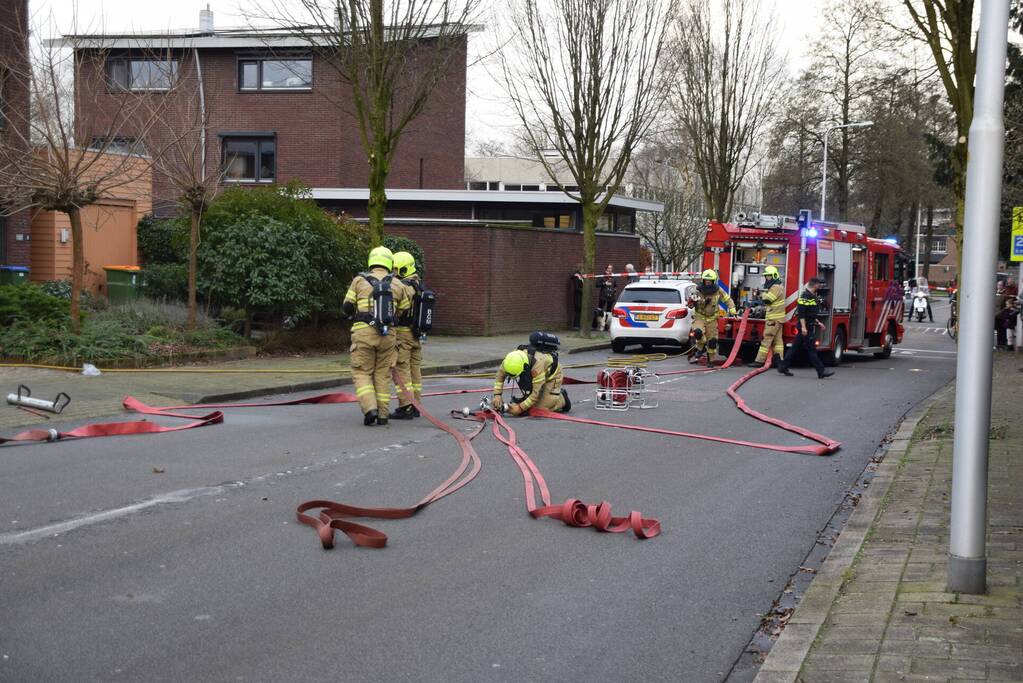 Explosiegevaar na brand in woning