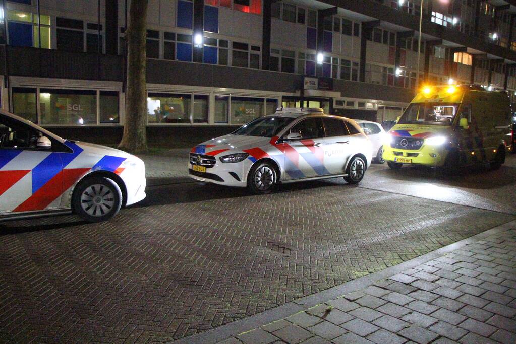 Grote politie-inzet na melding in flat