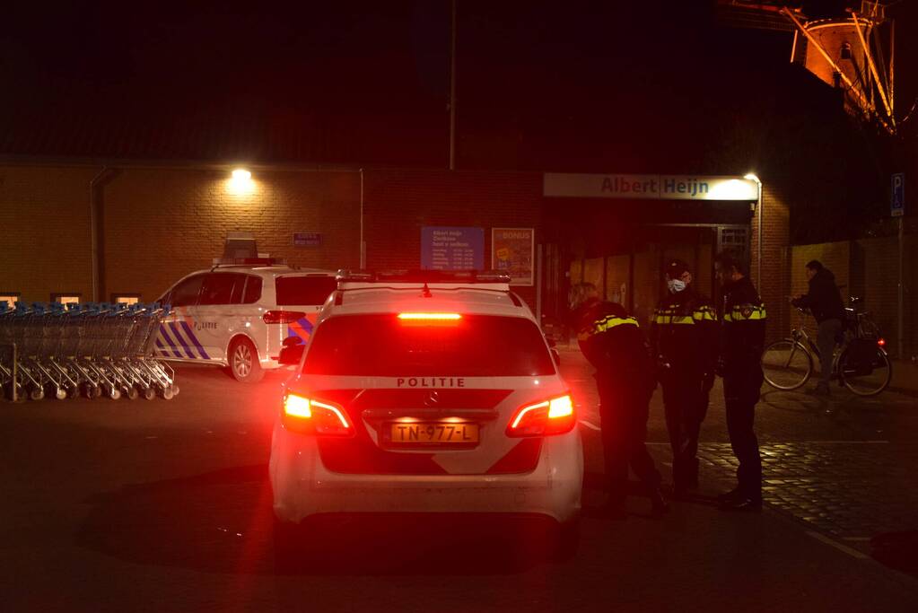 Politieonderzoek na overlast bij Albert Hein