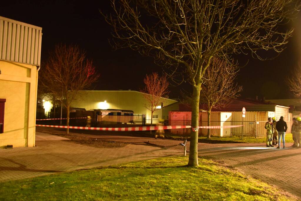 Straat afgezet vanwege gaslekkage