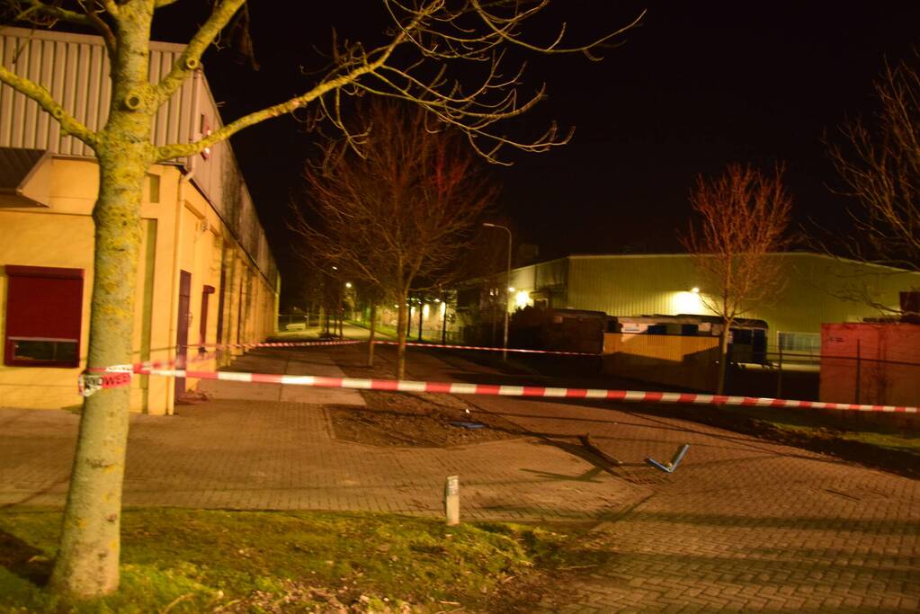 Straat afgezet vanwege gaslekkage