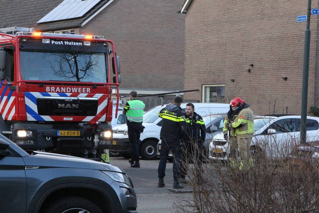 Grote politie-inzet voor incident in woning