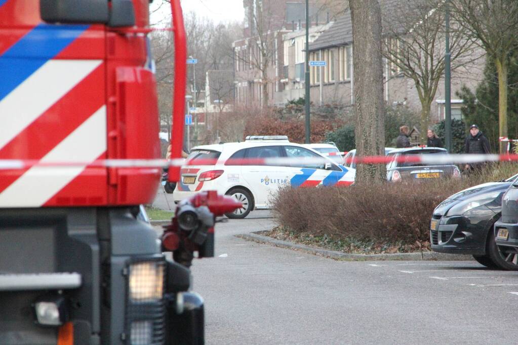Grote politie-inzet voor incident in woning