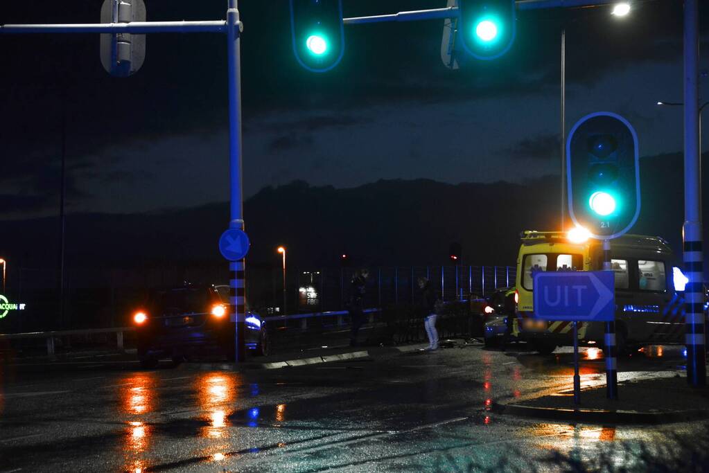 Veel schade bij verkeersongeval