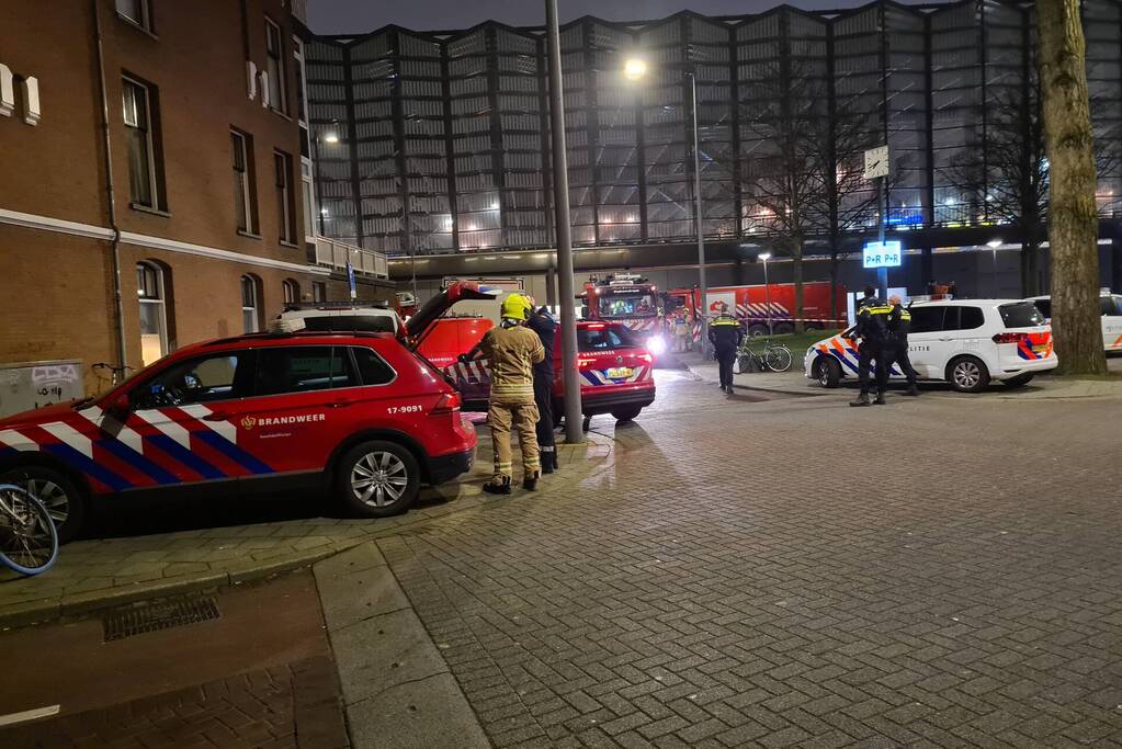 Treinverkeer stilgelegd na brand