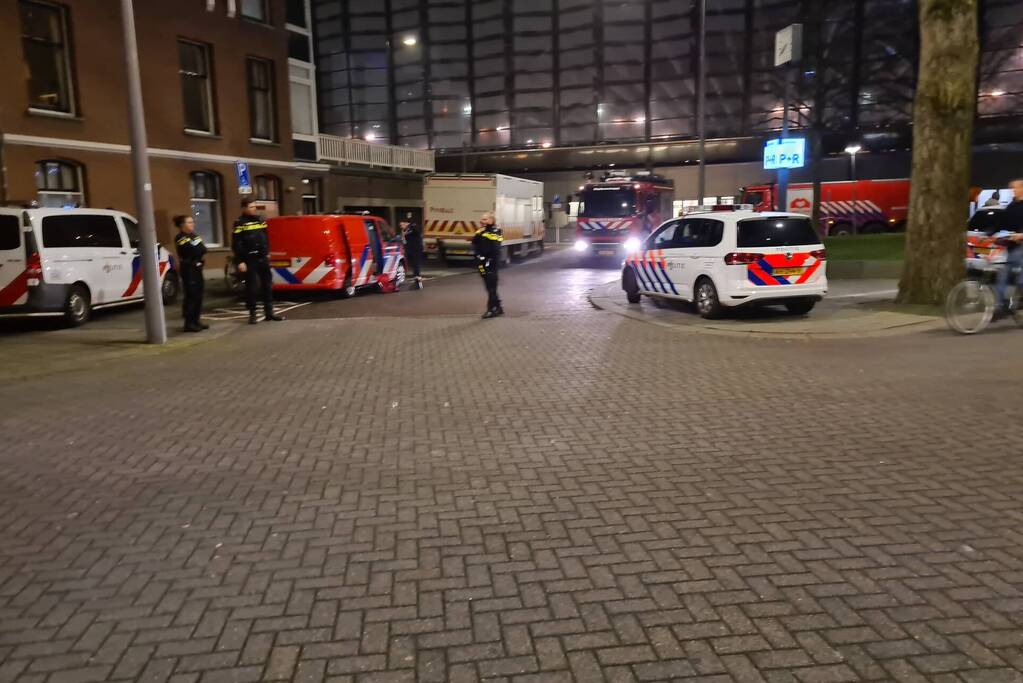 Treinverkeer stilgelegd na brand