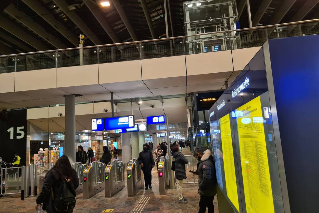 Treinverkeer stilgelegd na brand