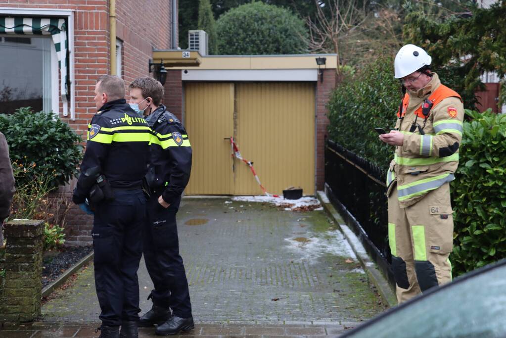 Persoon ernstig gewond bij brand in schuur