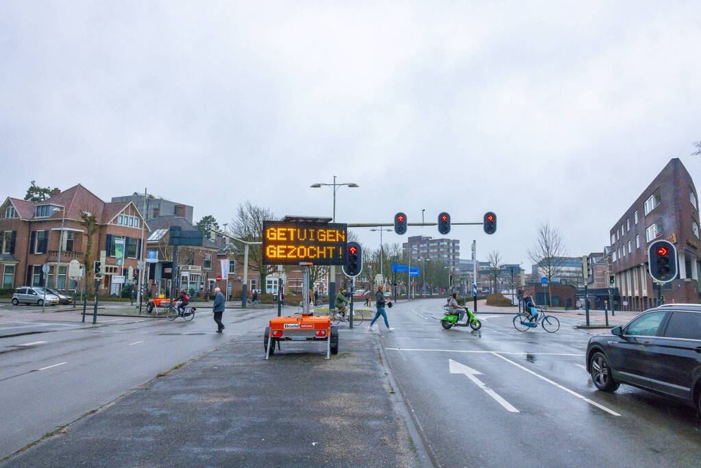 Tekstkarren geplaatst na ernstig ongeval