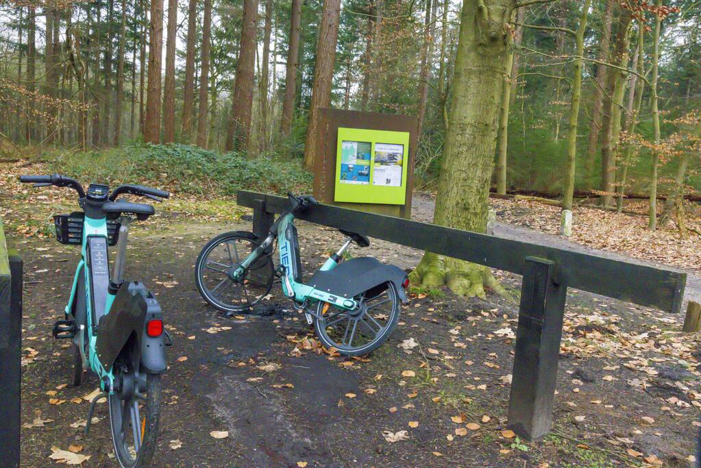 Opnieuw een elektrische deelfiets in brand