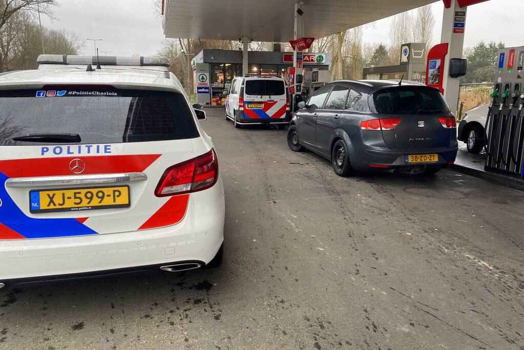 Overval op Esso-tankstation