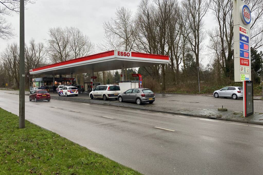 Overval op Esso-tankstation