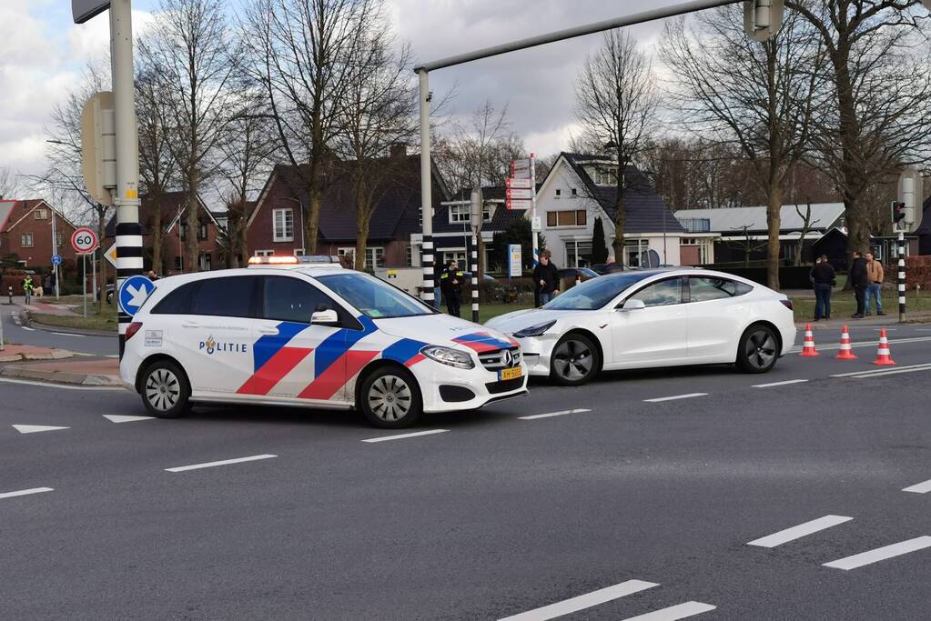 Twee auto's betrokken bij ongeval