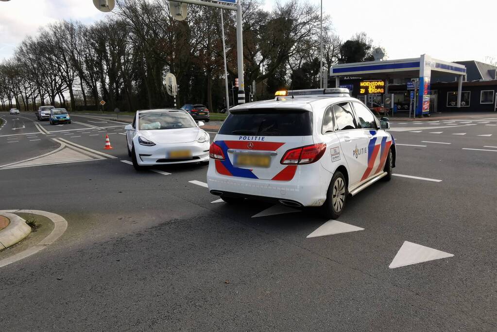Twee auto's betrokken bij ongeval