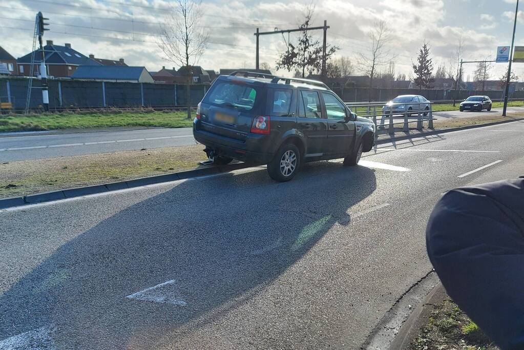 Botsing tussen twee voertuigen