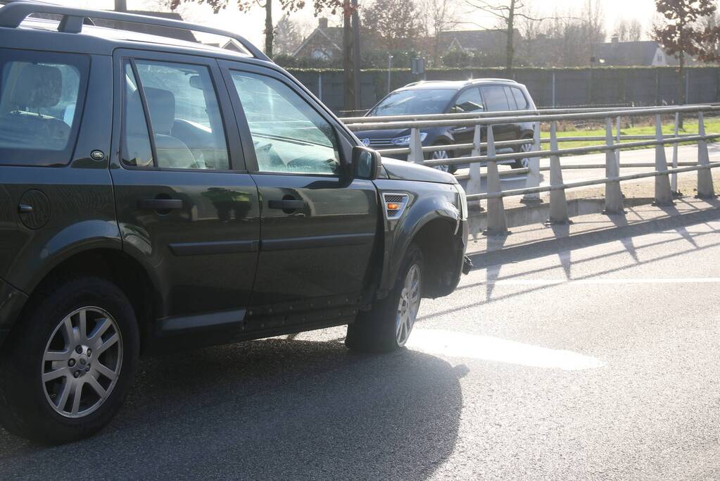 Botsing tussen twee voertuigen