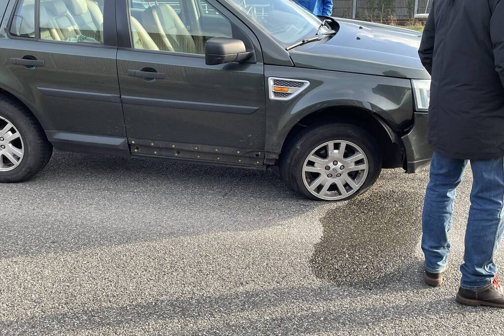 Botsing tussen twee voertuigen