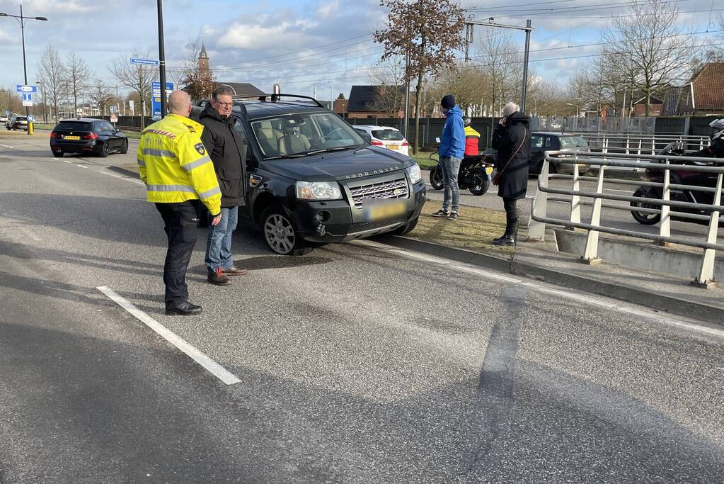 Botsing tussen twee voertuigen