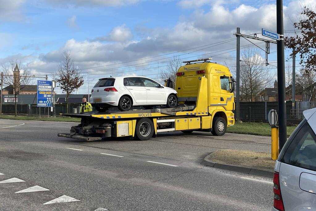 Botsing tussen twee voertuigen