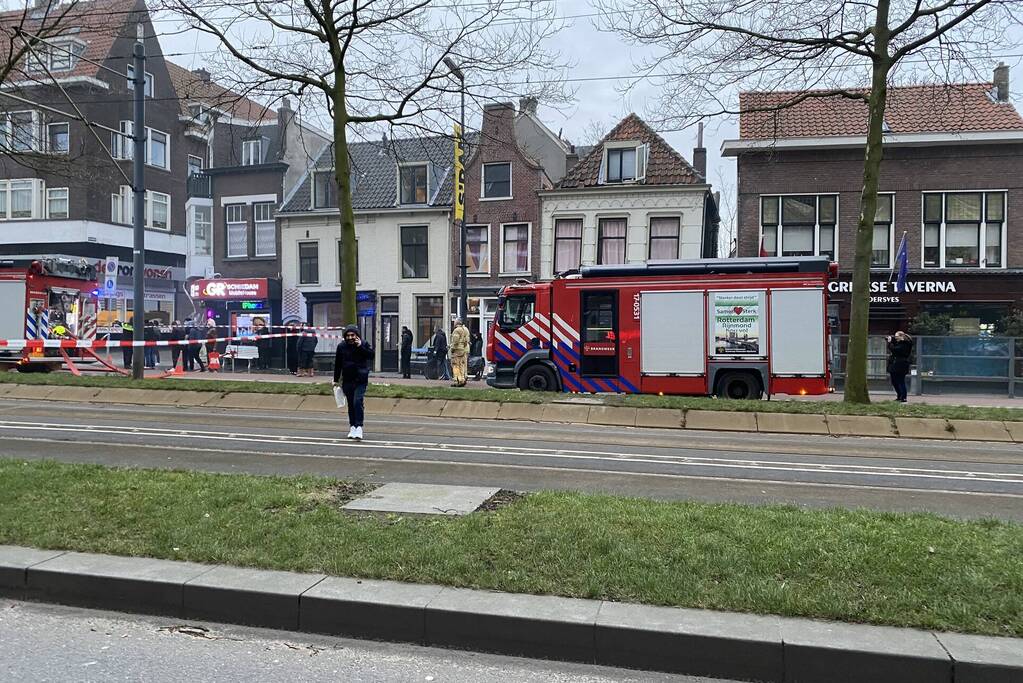 Grote brand in horecapand