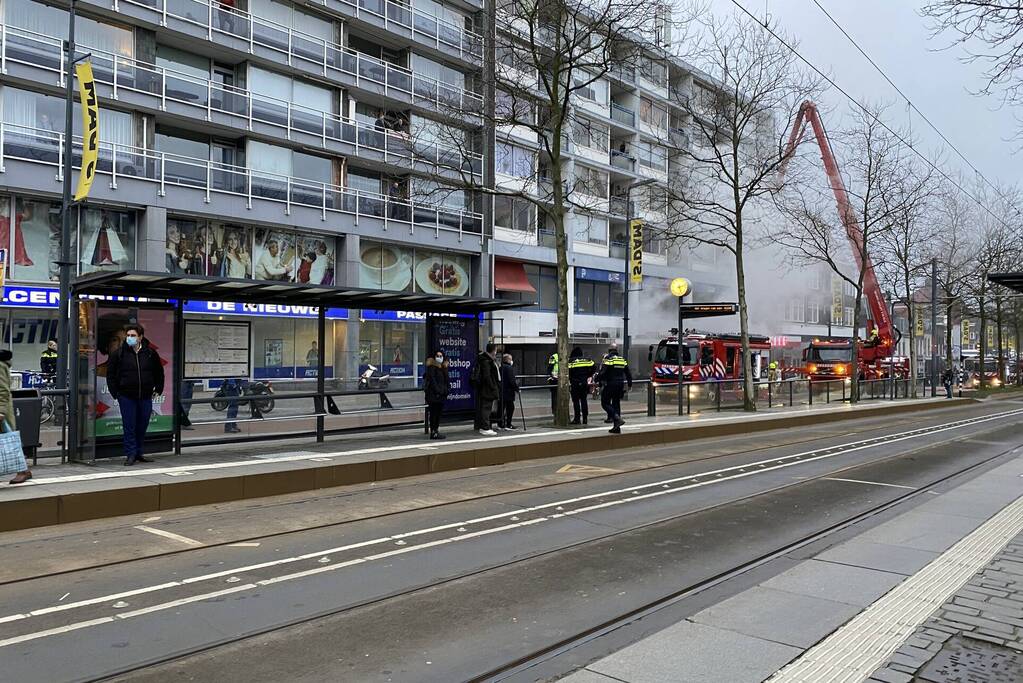 Grote brand in horecapand