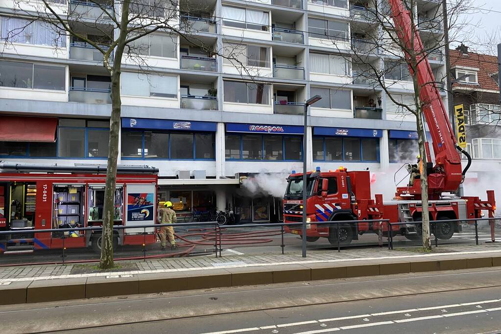 Grote brand in horecapand