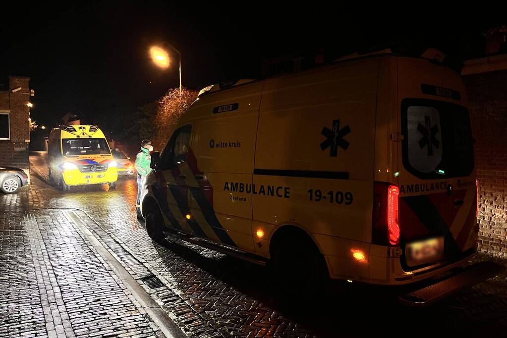 Scooterrijder gaat onderuit en raakt gewond