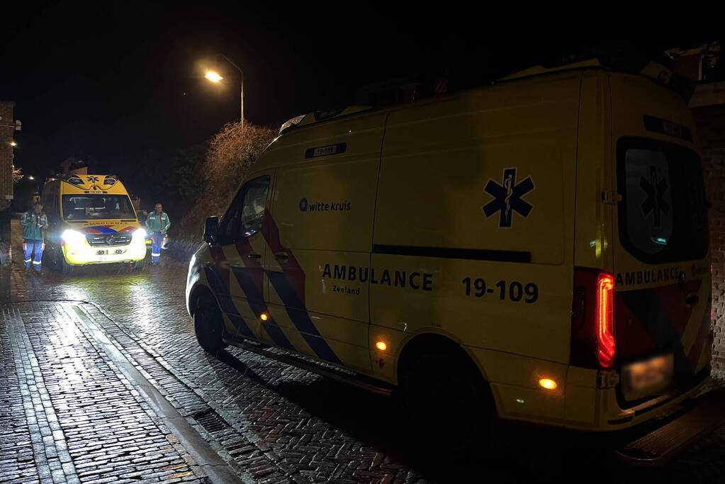 Scooterrijder gaat onderuit en raakt gewond