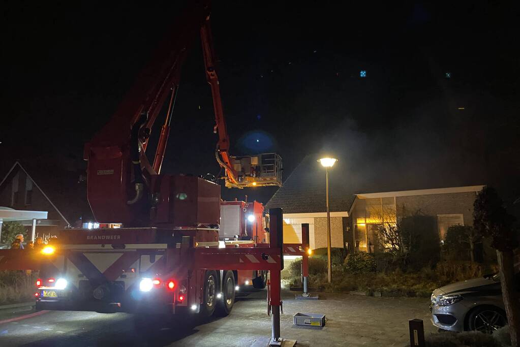 Asbest aangetroffen bij brand in schoorsteen