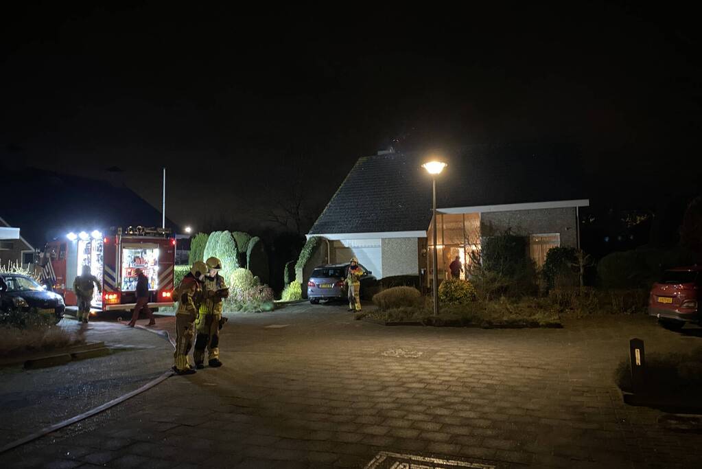 Asbest aangetroffen bij brand in schoorsteen