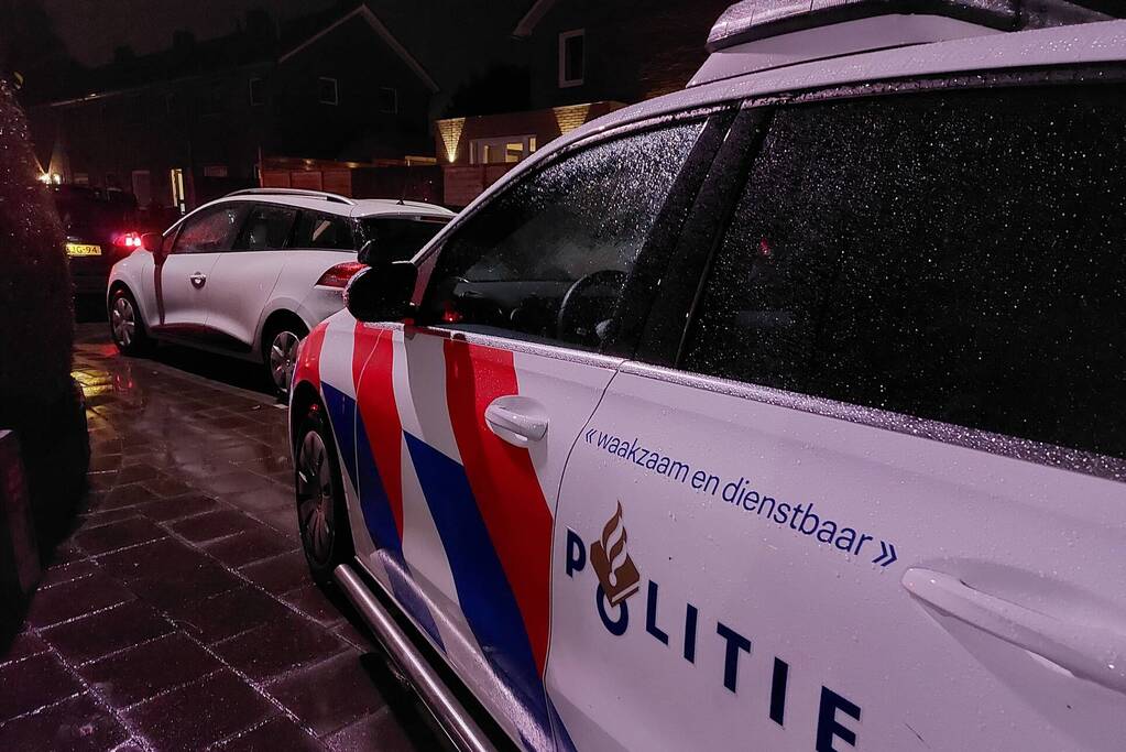 Veel politie bij incident in woning