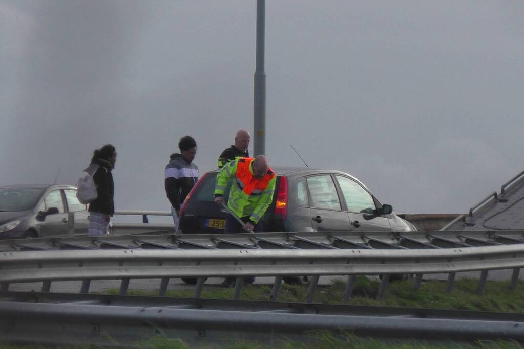 Veel schade na botsing