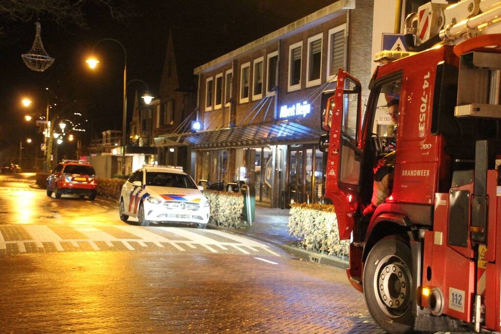 Brandweer ingezet voor mogelijke brand