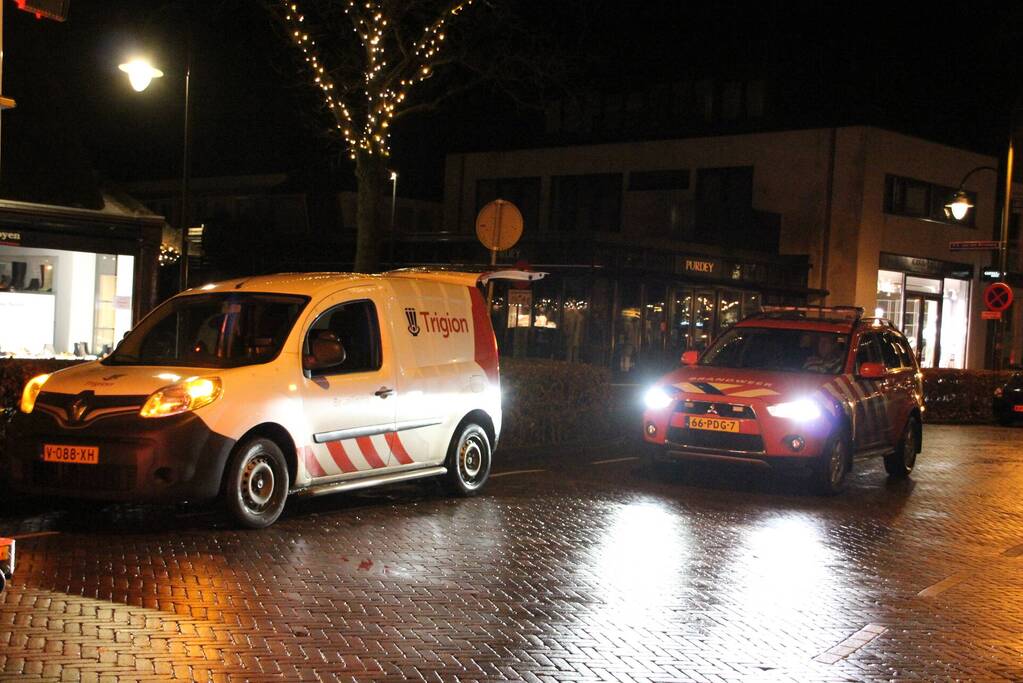 Brandweer ingezet voor mogelijke brand