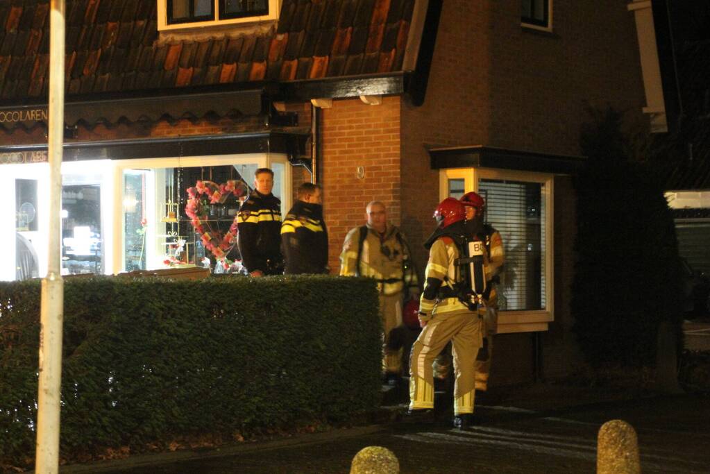 Brandweer ingezet voor mogelijke brand
