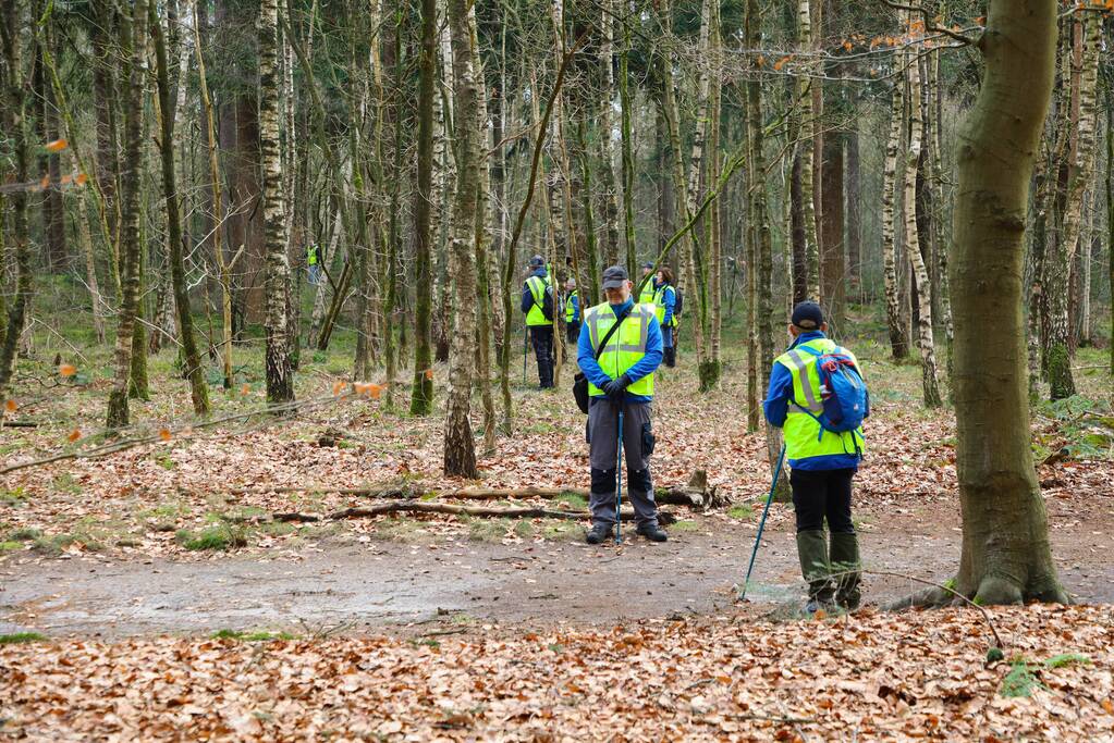 Zoekactie vermiste Martin den Uijl (46) hervat in bosgebied Birkhoven
