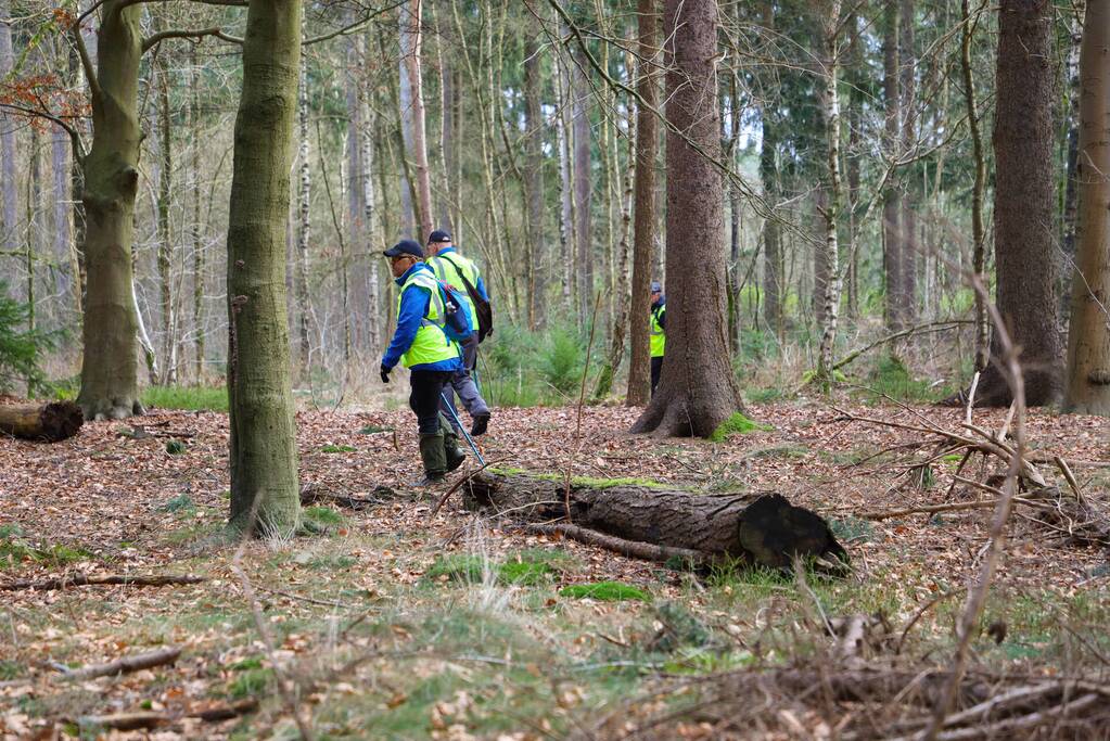 Zoekactie vermiste Martin den Uijl (46) hervat in bosgebied Birkhoven
