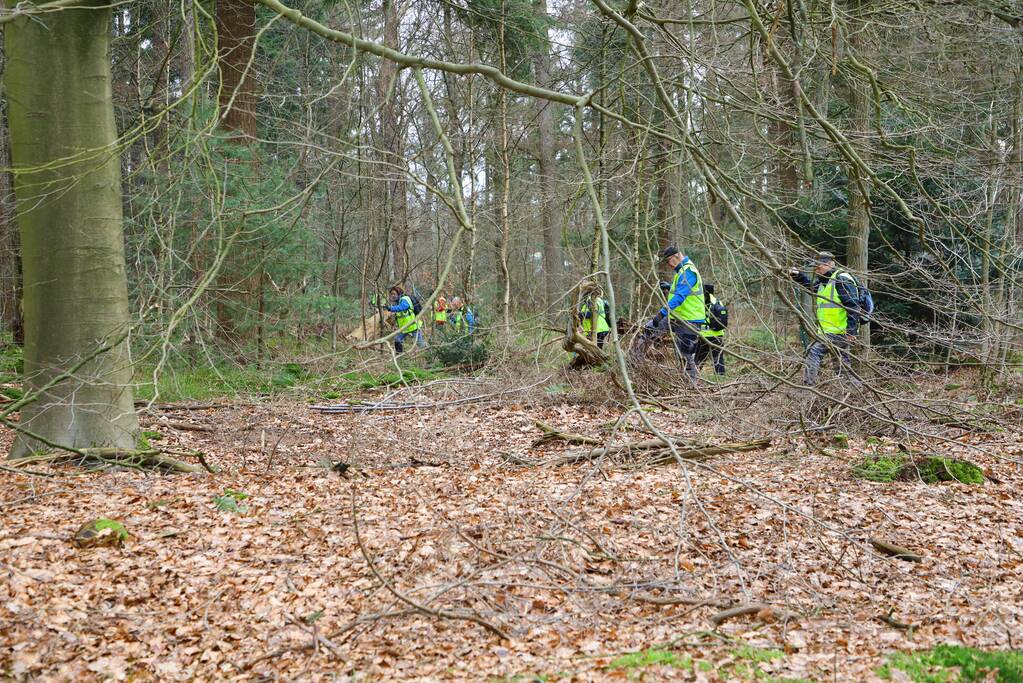 Zoekactie vermiste Martin den Uijl (46) hervat in bosgebied Birkhoven