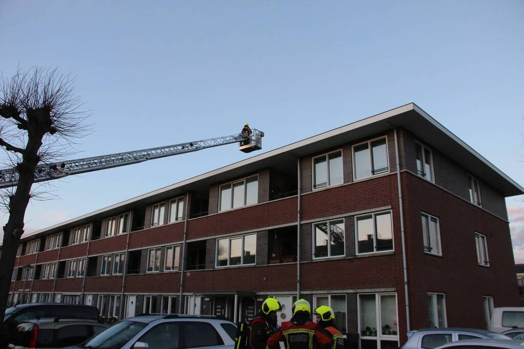 Onderzoek naar brand in appartementencomplex