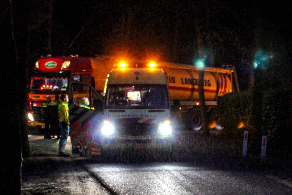 Fietser ernstig gewond na ongeval met vrachtwagen