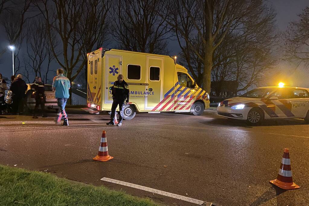 Schade aan personenauto's door ongeval