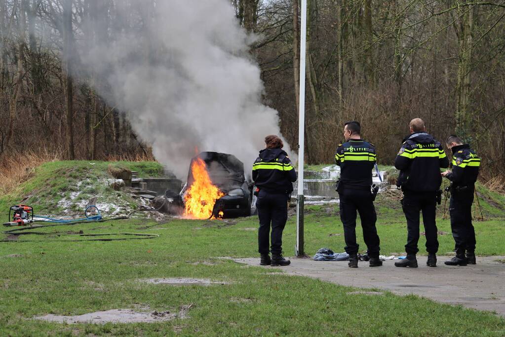 Aanhouding na autobrand bij scouting