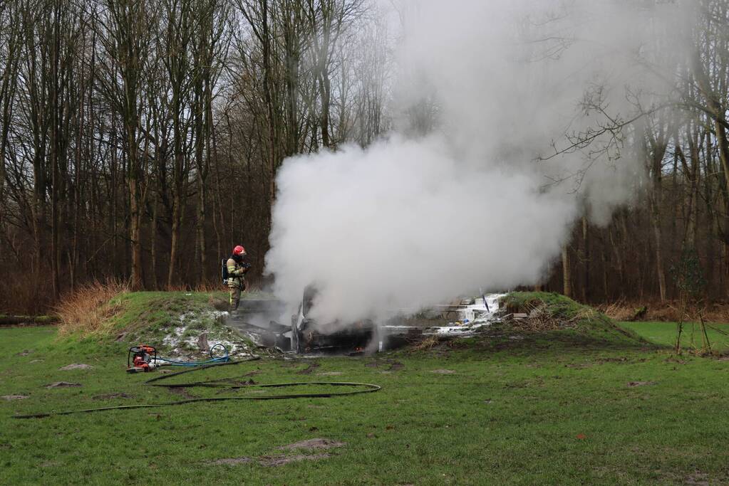 Aanhouding na autobrand bij scouting