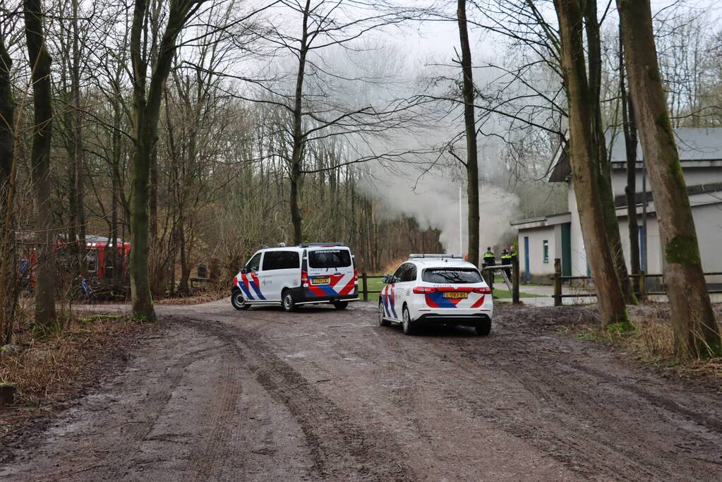 Aanhouding na autobrand bij scouting