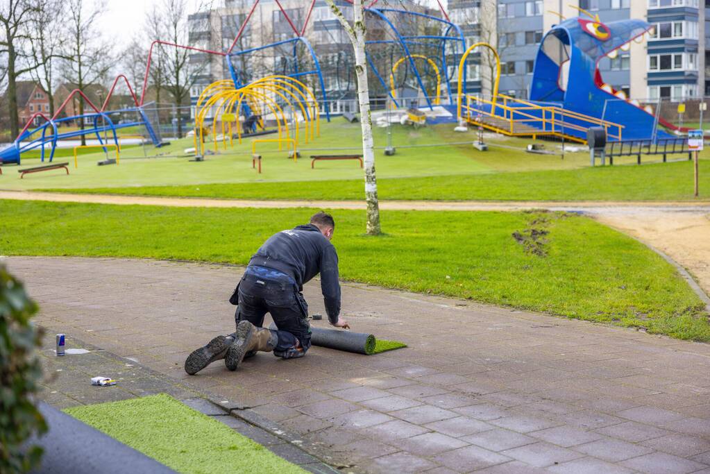 Start herstelwerkzaamheden De Draak na vandalisme